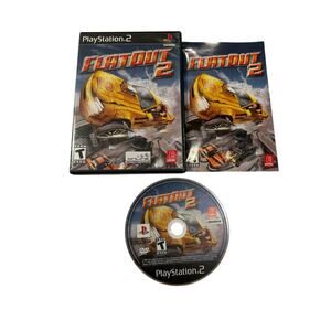 FlatOut 2 PlayStation 2 Video Game Racing Destruction PS2 CIB w/ manaul